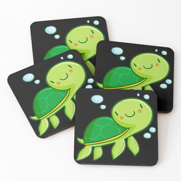 Item preview, Green Turtle Cartoon designed and sold by Kleon Seo.