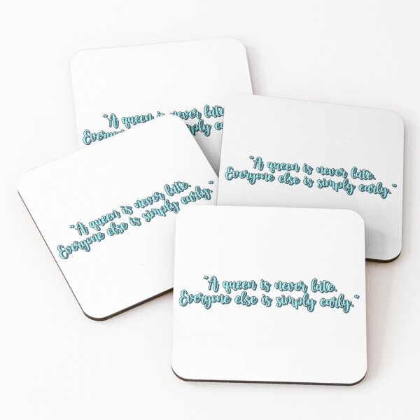 Item preview, A Queen is Never Late 2.0 designed and sold by booktokswiftie.