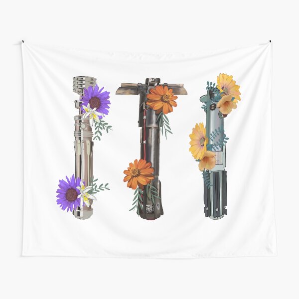 Lightsaber flower collection Tapestry