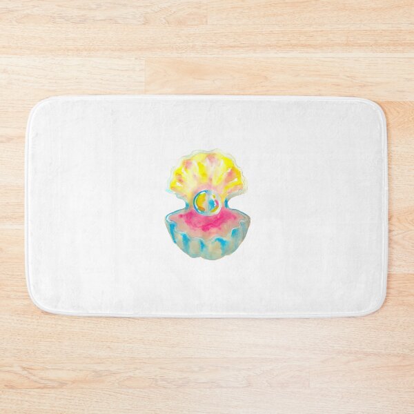 Item preview, Watercolor Mother of Pearl in Clam  designed and sold by leinster.