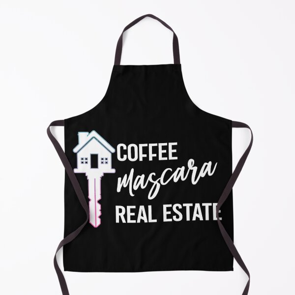 Artikelvorschau, Kaffee, Wimperntusche, Real State Typografie Souvenirs entworfen und verkauft von Nzgiftsandmore.