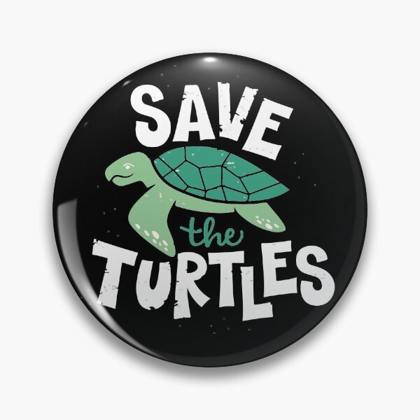 Item preview, Green Turtle - Save The Turtles Message designed and sold by Kleon Seo.