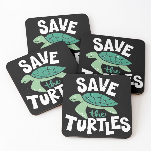 Item preview, Green Turtle - Save The Turtles Message designed and sold by Kleon Seo.