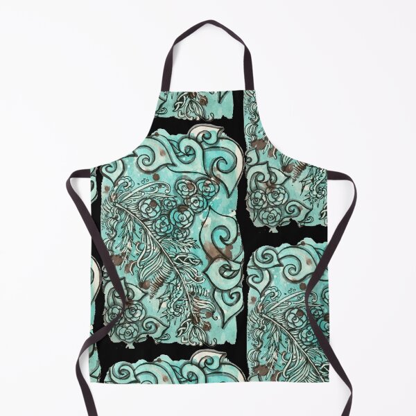 Item preview, Aqua Feather Dance (vertical) designed and sold by ACarlo.