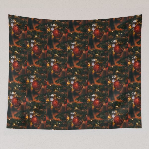 Item preview, Christmas Red Round designed and sold by DijaOutlet.