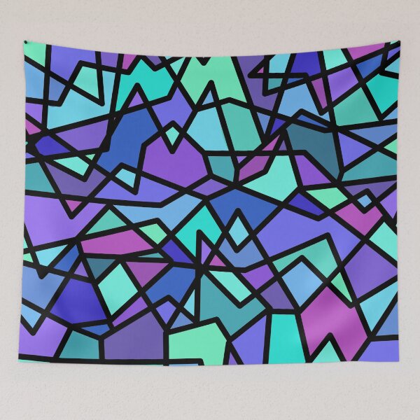Item preview, Mermaid Colors Geometric designed and sold by Whoopsidoodle.