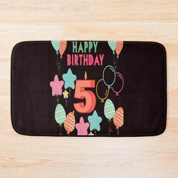 Item preview, HAPPY 5th BIRTHDAY designed and sold by julset.
