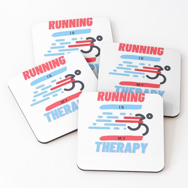 Item preview, Running is my Therapy Sport Funny designed and sold by hasanclgn.