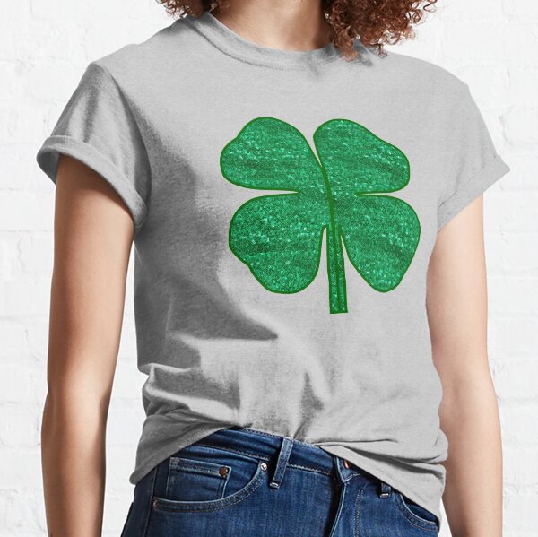 green shamrock t shirt