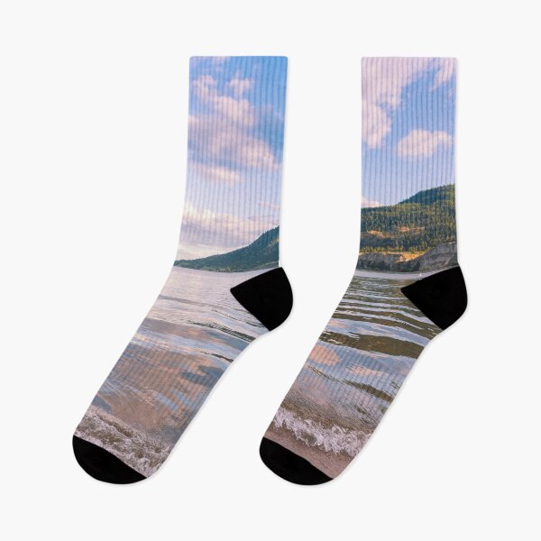 Item preview, Sun Oka Provincial Park Sunset on Okanagan Lake designed and sold by Amy Mitchell.