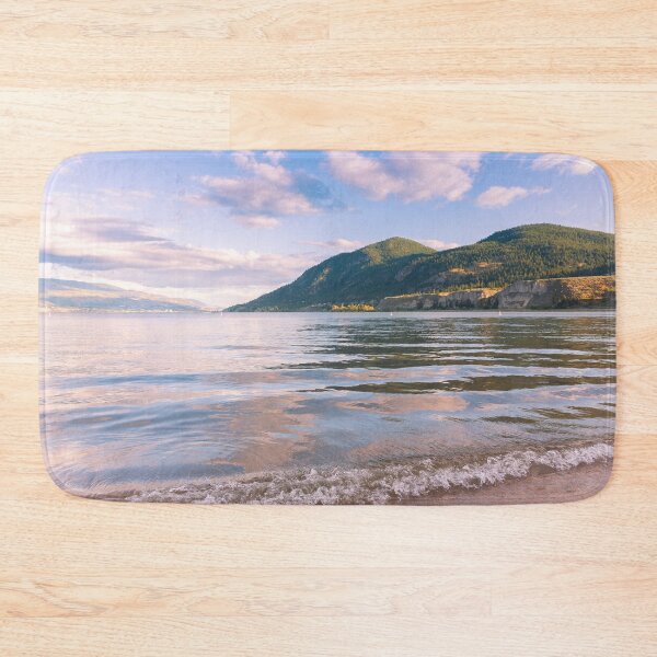 Item preview, Sun Oka Provincial Park Sunset on Okanagan Lake designed and sold by Amy Mitchell.