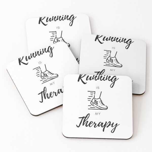 Item preview, Running is my Therapy Sport Funny designed and sold by hasanclgn.