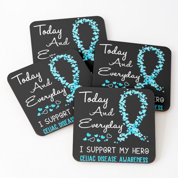 Item preview, Today and Everyday I Support My Hero Celiac Disease Awareness designed and sold by ArangoaStore.