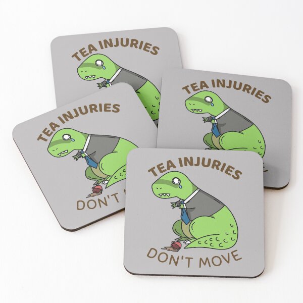 Item preview, TEA INJURIES DON'T MOVE designed and sold by AndPeace702.