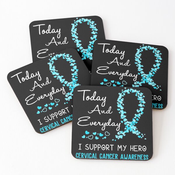 Item preview, Today and Everyday I Support My Hero Cervical Cancer Awareness designed and sold by ArangoaStore.