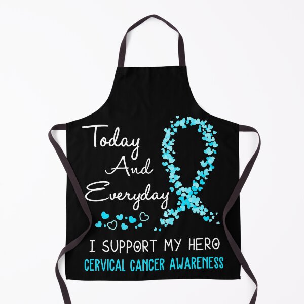 Item preview, Today and Everyday I Support My Hero Cervical Cancer Awareness designed and sold by ArangoaStore.