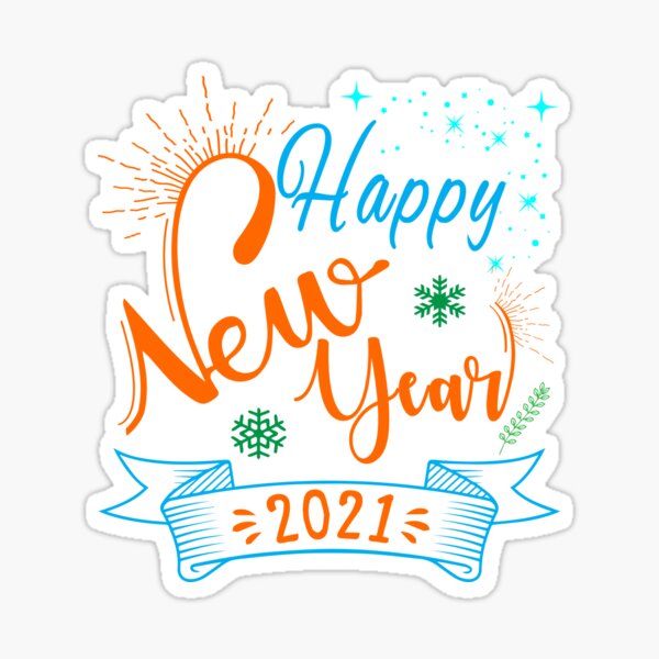 Item preview, Happy New Year 2021 designed and sold by FishingloversYT.