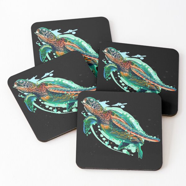 Item preview, Aura de tortuga verde designed and sold by Kleon Seo.