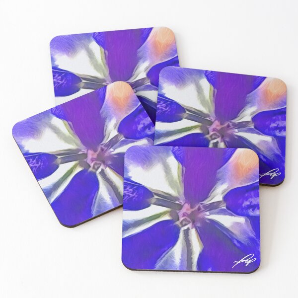 Aperçu de l'œuvre Fleur mauve créée et vendue par Christine Sternfels.
