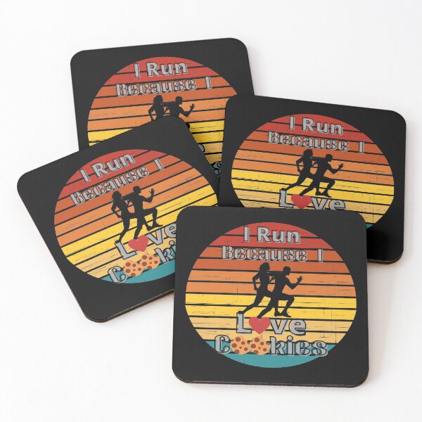 Item preview, I Run Beacuse I Love Cookies designed and sold by StephenMollie.
