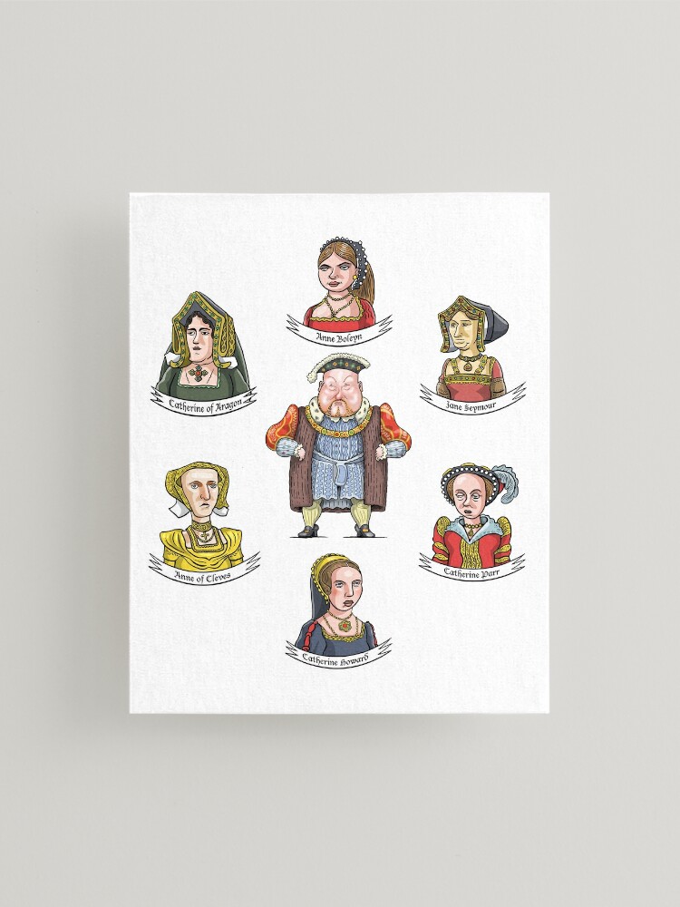 King Henry VIII of England and his six wives Kids T-Shirt by English School  - Bridgeman Prints