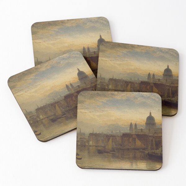 Item preview, St Pauls from the River Thames, 1877 By Henry Dawson designed and sold by chillchar1234.