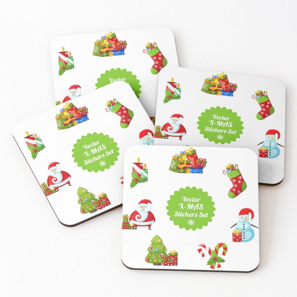 Item preview, Set de pegatinas navideñas designed and sold by EyeDeveloper.