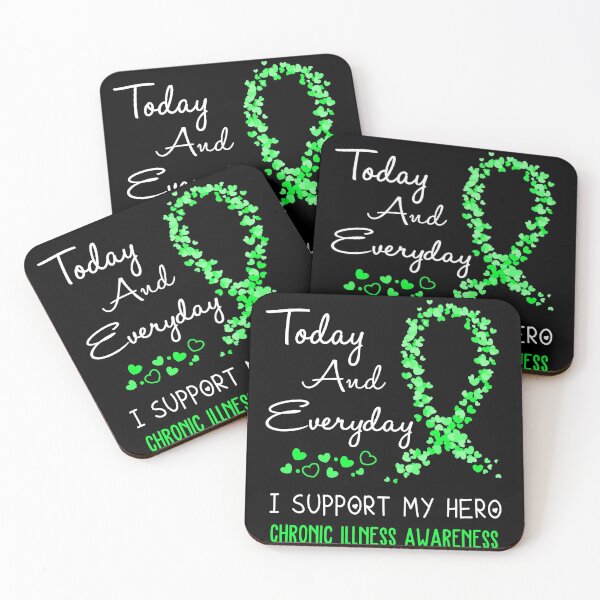 Item preview, Today and Everyday I Support My Hero Chronic Illness Awareness designed and sold by ArangoaStore.