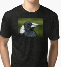 Stripey the Magpie Tri-blend T-Shirt