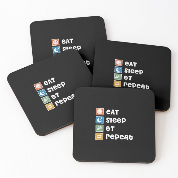 Item preview, Occupational Therapy. Eat. Sleep. Repeat designed and sold by orlumbuspirate.