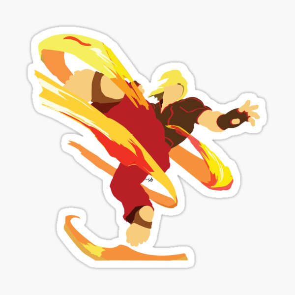  Street Fighter s  Blanka Bumper Sticker Window Vinyl Decal 5  : Automotive