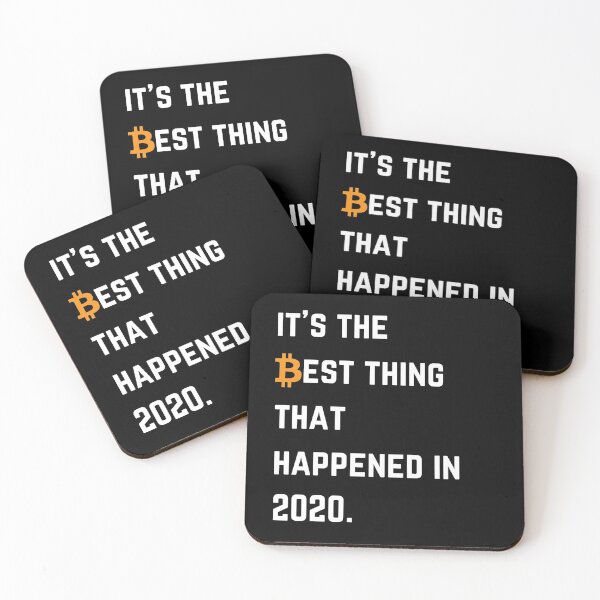 Item preview, It's The Best Thing That Happened In 2020 Bitcoin designed and sold by Unworldly.