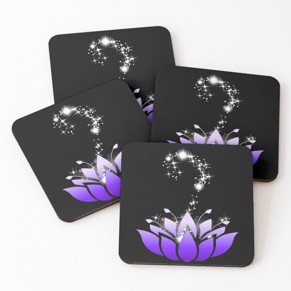 Item preview, Magical Lotus Flower In Purple Hue designed and sold by RosieSunflower.