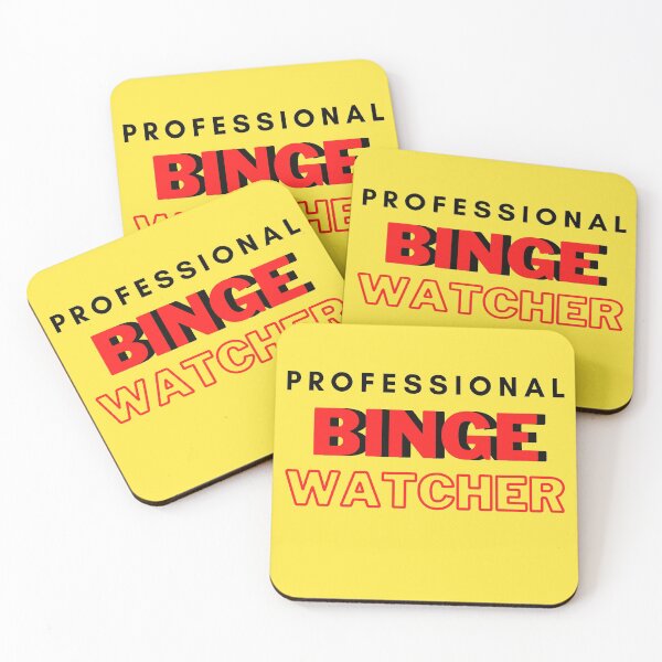Item preview, Professional Binge Watcher designed and sold by hasanclgn.
