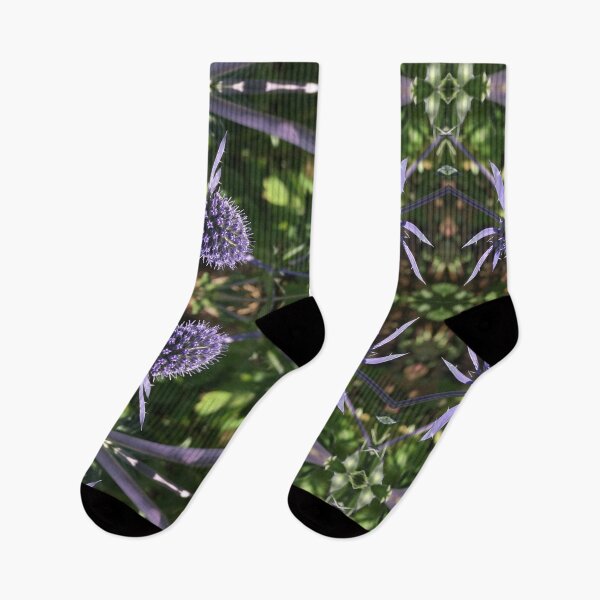 Item preview, Summertime Sea Holly Folly - Shades of Lilac and Green designed and sold by RoseAromas.