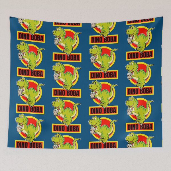 Item preview, DINO BOBA funny Dino- Boba Lover designed and sold by ThemeBros.