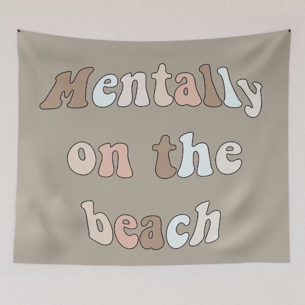 Item preview, Mentally on the beach designed and sold by Rodrigo Ledesma.