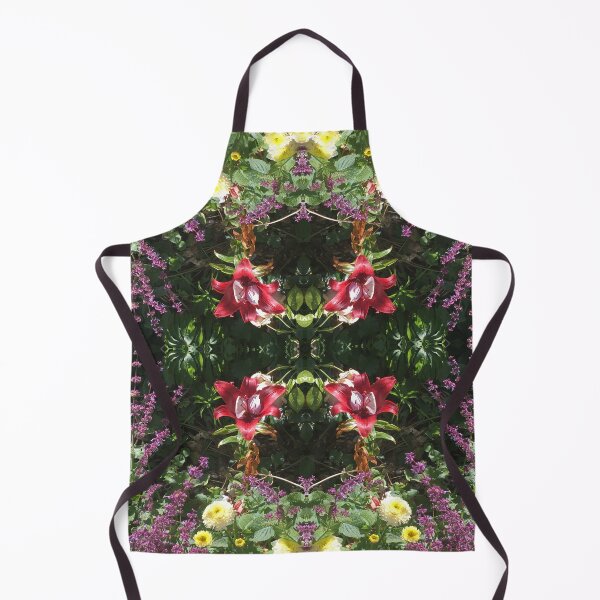 Item preview, Summertime Scarlet Lilies in Magenta/Emerald Fusion designed and sold by RoseAromas.