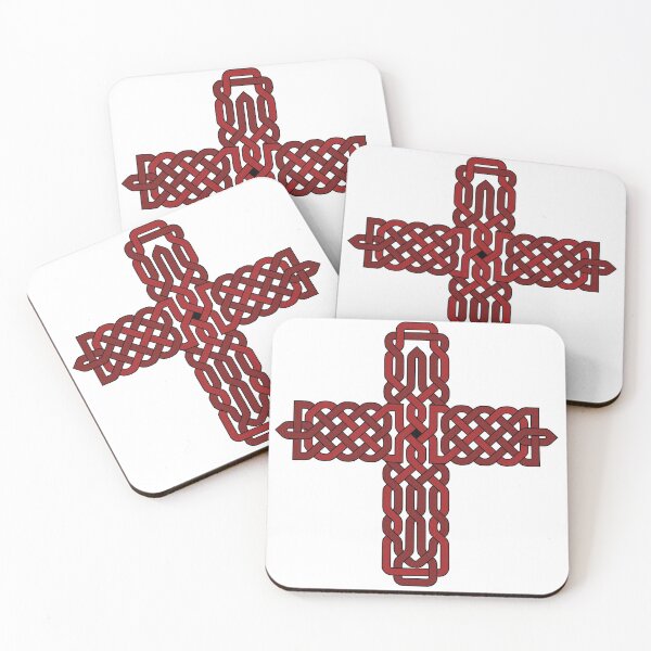 Item preview, Celtic Cross Red designed and sold by JillyBeanDesign.