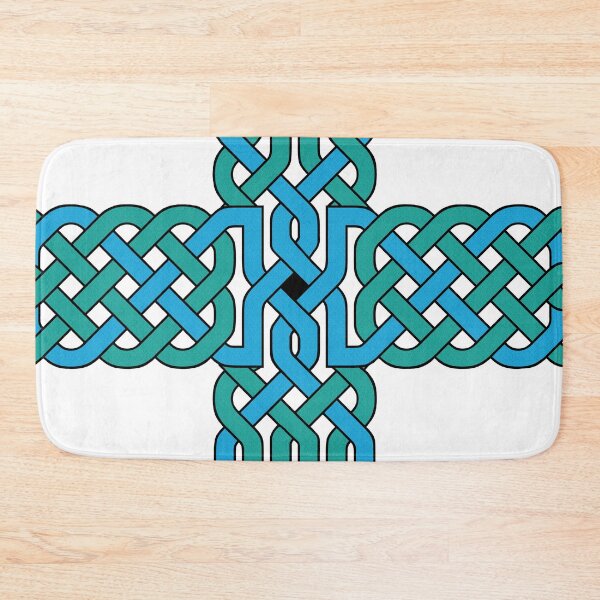 Item preview, Celtic Cross Blue Green designed and sold by JillyBeanDesign.