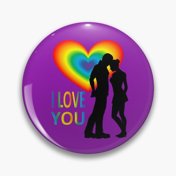 Item preview, I love you, silhouettes of a  beloved pair designed and sold by helenkaiy.