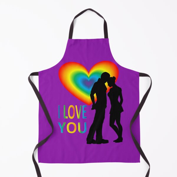 Item preview, I love you, silhouettes of a  beloved pair designed and sold by helenkaiy.
