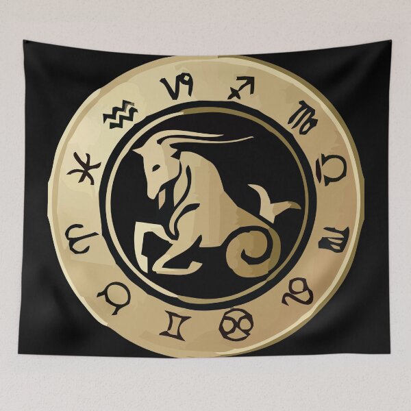 Item preview, Capricorn zodiac symbols designed and sold by WennieBrock.