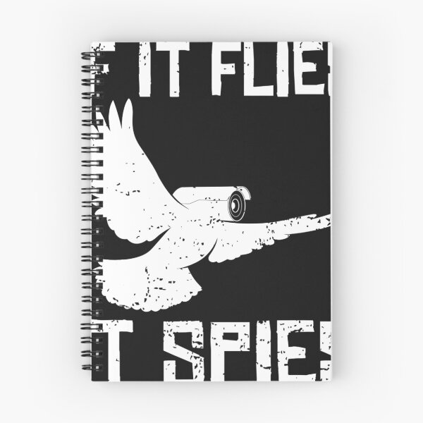 Item preview, If It Flies It Spies Conspiracy Theory Birds designed and sold by Realmuto.