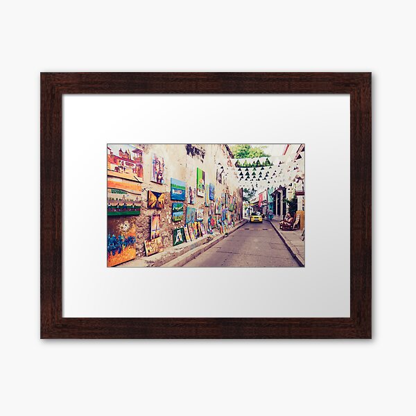 Item preview, Artsy Street Scene in Cartagena | Colombia Travel | Fine Art Photography designed and sold by sidecarphoto.