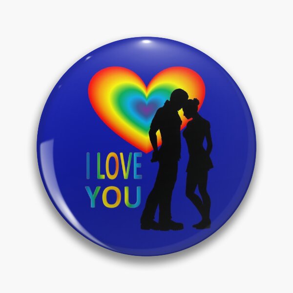 Item preview, I love you, silhouettes of a  beloved pair designed and sold by helenkaiy.