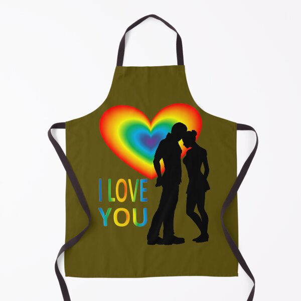 Item preview, I love you, silhouettes of a  beloved pair designed and sold by helenkaiy.
