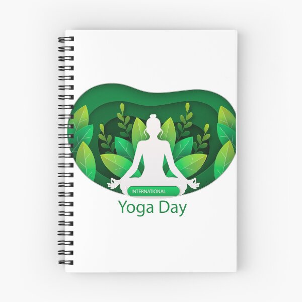 Aperçu de l'œuvre T-shirt de yoga, design, autocollants et aimants créée et vendue par EyeDeveloper.
