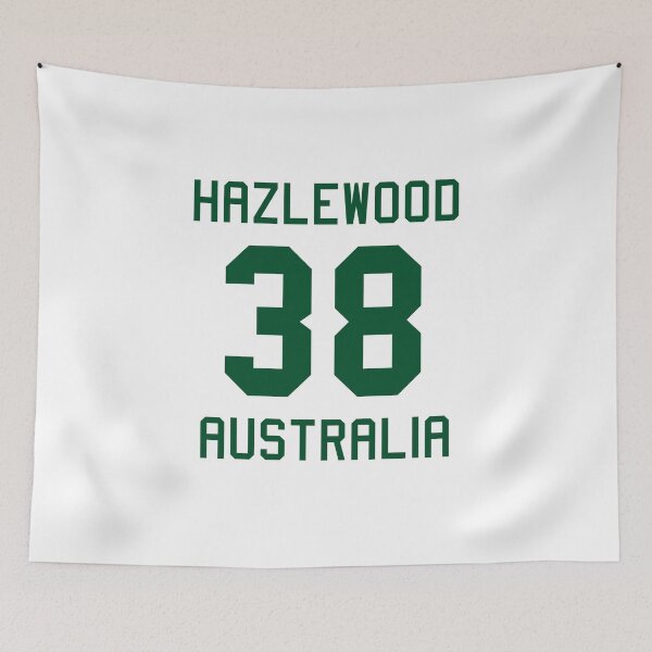 Item preview, Josh Hazlewood | 38 | Australian Cricket Jersey designed and sold by CHAMPION WARRIOR.