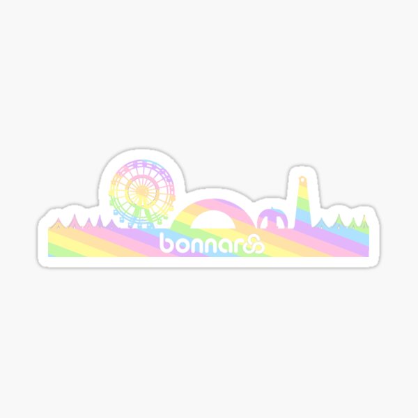 Bonnaroo Skyline Sticker